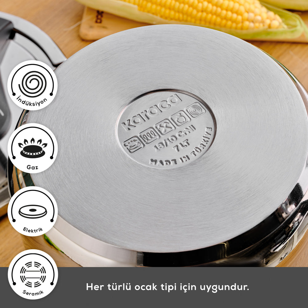 " Karaca Marseille Schnellkochtopf 7 Liter "