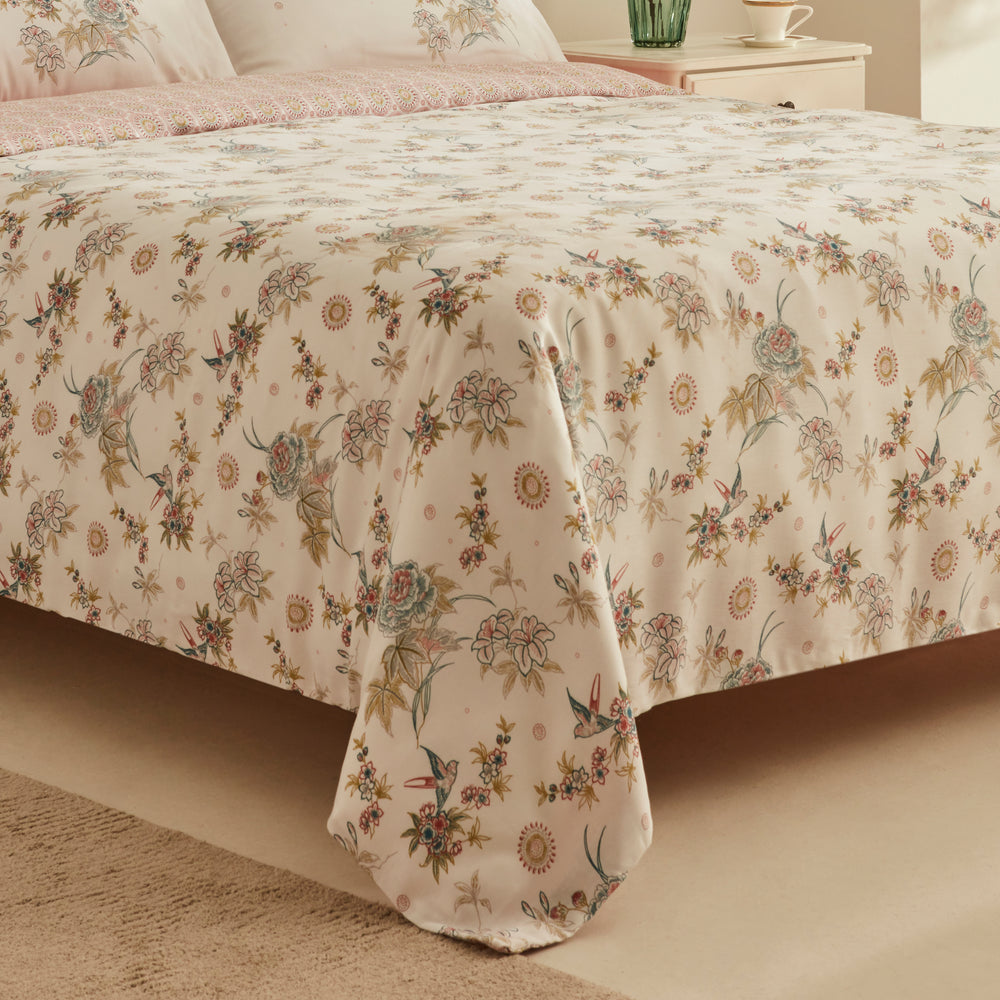 " Karaca Home Mency Lyocell Krep Doppelbett-Bettwäsche-Set "