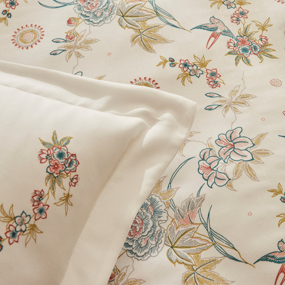 " Karaca Home Mency Lyocell Krep Doppelbett-Bettwäsche-Set "