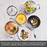 " Karaca 5Ply PowerSteel 316+ Kochtopf Set, 7 Teilig "