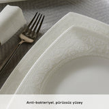 " Karaca Fine Pearl Roma 58-Teiliges 12-Personen Geschirrset "