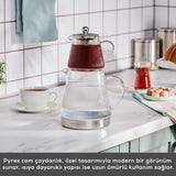 " Karaca Keops Glas-Teekanne "