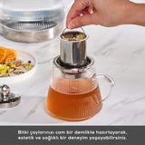 " Karaca Keops Glas-Teekanne "