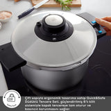 " Karaca Quick and Safe Induktions-Schnellkochtopf-Set 6+8 Lt "