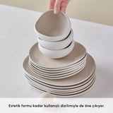 " Karaca Earth Collection Cupid 55-teiliges 12-Personen-Geschirrset "