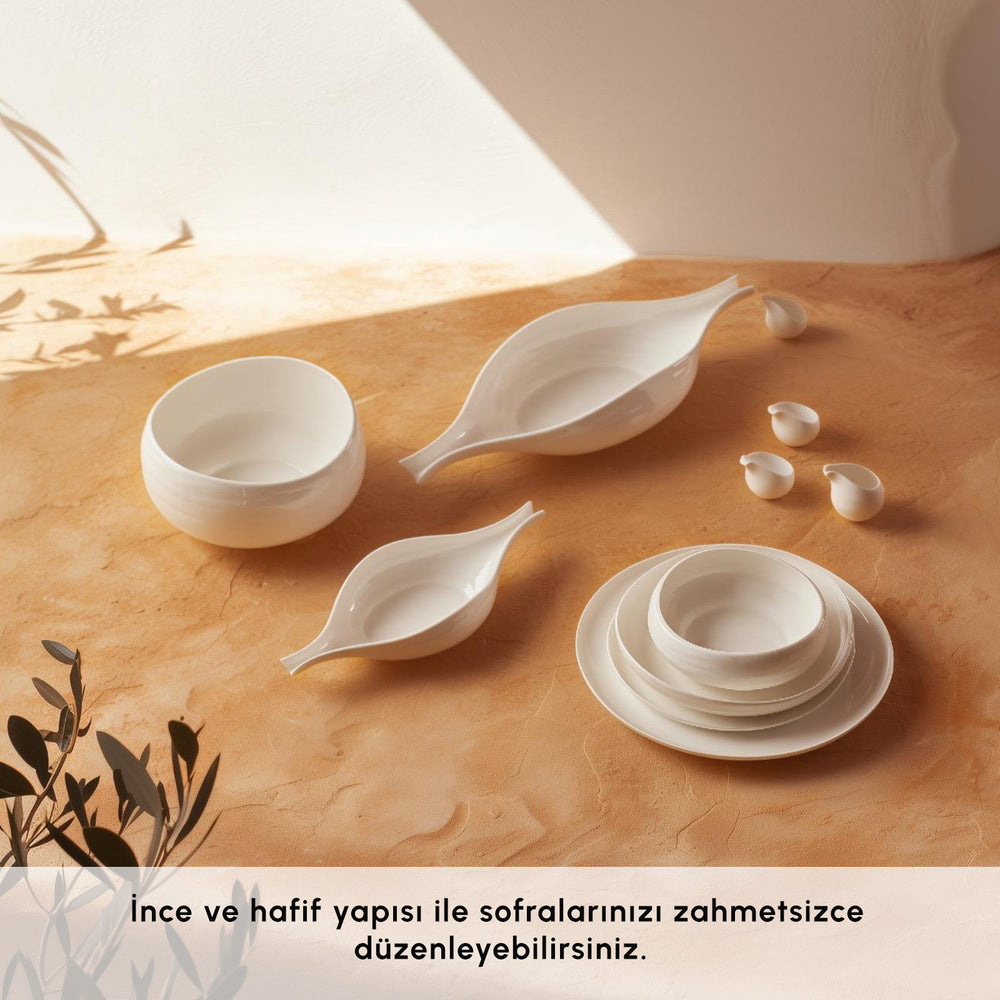 " Karaca Earth Collection Clay 55-teiliges 12 Personen Geschirrset "
