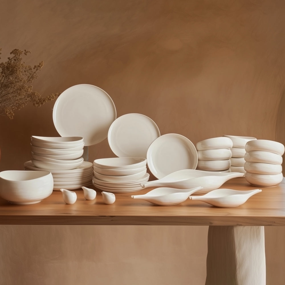 " Karaca Earth Collection Clay 55-teiliges 12 Personen Geschirrset "