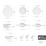 " Karaca Earth Collection Clay 55-teiliges 12 Personen Geschirrset "