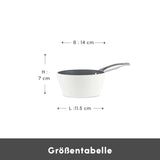 Karaca Swiss Crystal Almond Cream Saucenpfanne 14 Cm