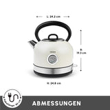 Karaca Retro 2202 Wasserkocher Creme 2200W