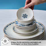 Karaca Bone China ?znik 26-teiliges Servierset für 6 Personen Mehrfarbig