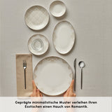 Karaca Bone China Siena 20-teiliges Tafelservice für 6 Personen Weiss