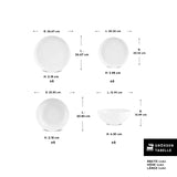 Karaca Streamline Remi 24-teiliges Tafelservice für 6 Personen