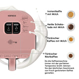 Karaca Hatır Köz Milky Türkische Kaffeemaschine Rose