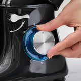 " Karaca Multichef Standmixer Shiny Black Küchenchef 1900 W 5,5 l (mit Hackfleisch-/Sucuk-Wurst-/Fleischklößchenaufsatz) "