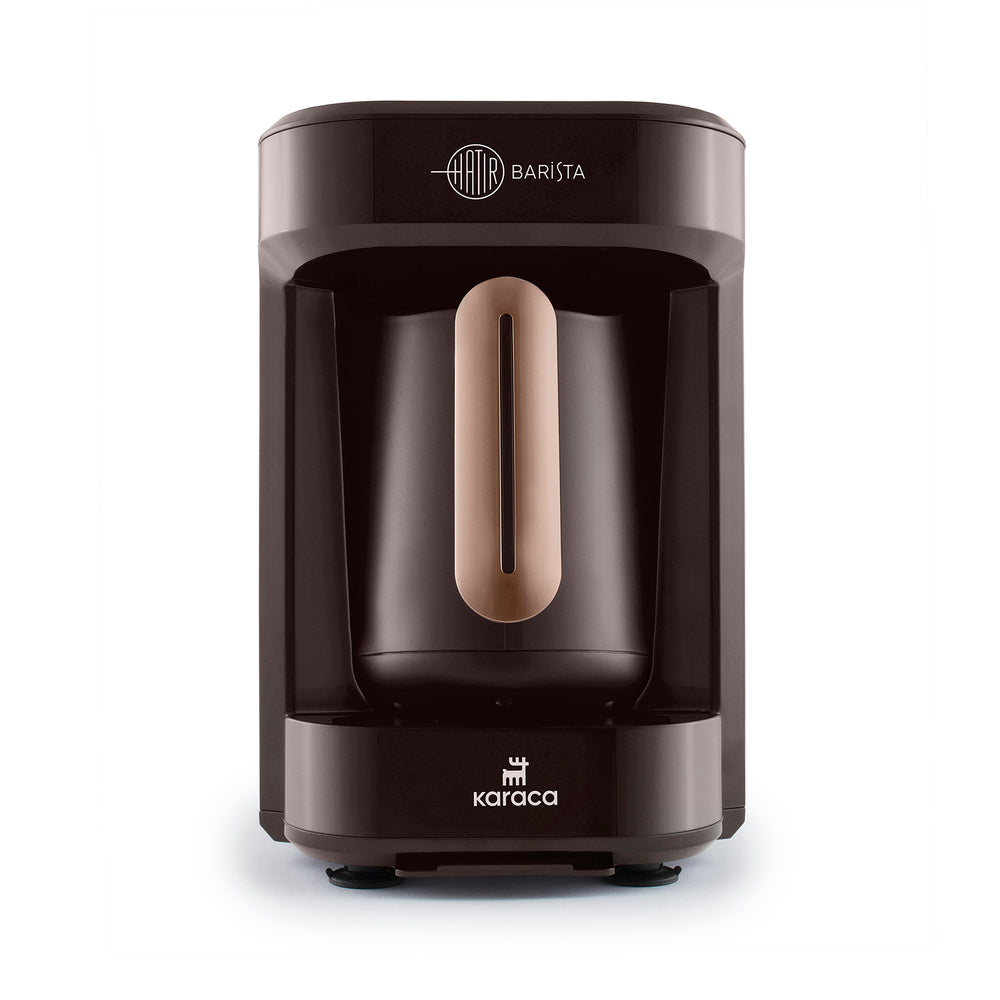 " Karaca Hatır Barista Latte- und Türkische Kaffeemaschine Walnut Brown "