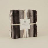 Karaca Rabbit Graue Sherpa Decke 150x200