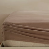 Karaca Home Jersey Spannbettlaken 100x200+30 cm Beige