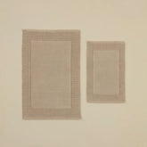 Karaca Odetta Badematten-Set 60x90 cm + 40x60 cm Ecru