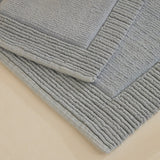 Karaca Odetta Badvorleger-Set 60 × 90 cm + 40 × 60 cm Grau