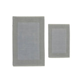 Karaca Odetta Badvorleger-Set 60 × 90 cm + 40 × 60 cm Grau