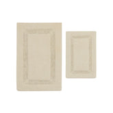 Karaca Pauline Badvorleger-Set 60 × 90 cm + 40 × 60 cm Offwhite