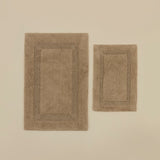 Karaca Pauline Badvorleger-Set 60 × 90 cm + 40 × 60 cm Beige