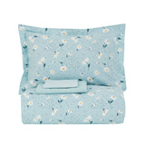 Karaca Daisy 100% Baumwolle Einzelbett Bettwäsche Set Mint