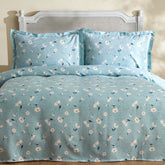 Karaca Daisy 100% Baumwolle Doppelbett Deckenbezug Set Mint