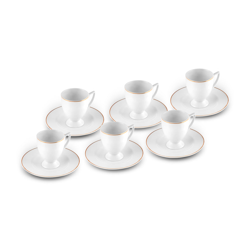 " Karaca Boyoz Kaffeetassen-Set, 6 Personen, 85 ml "