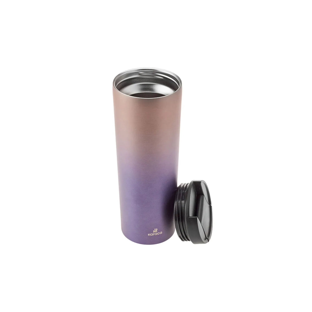 " Karaca Violet, Edelstahl Thermosflasche, 450ML "