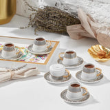 " Karaca Globe Kaffeeservice für 6 Personen "