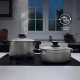" Karaca Quick and Safe Induktions Schnellkochtopf Set 4+6 Lt "