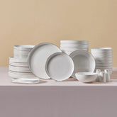 Karaca Streamline Favaro 53-Teiliges 12-Personen Geschirrset Platin