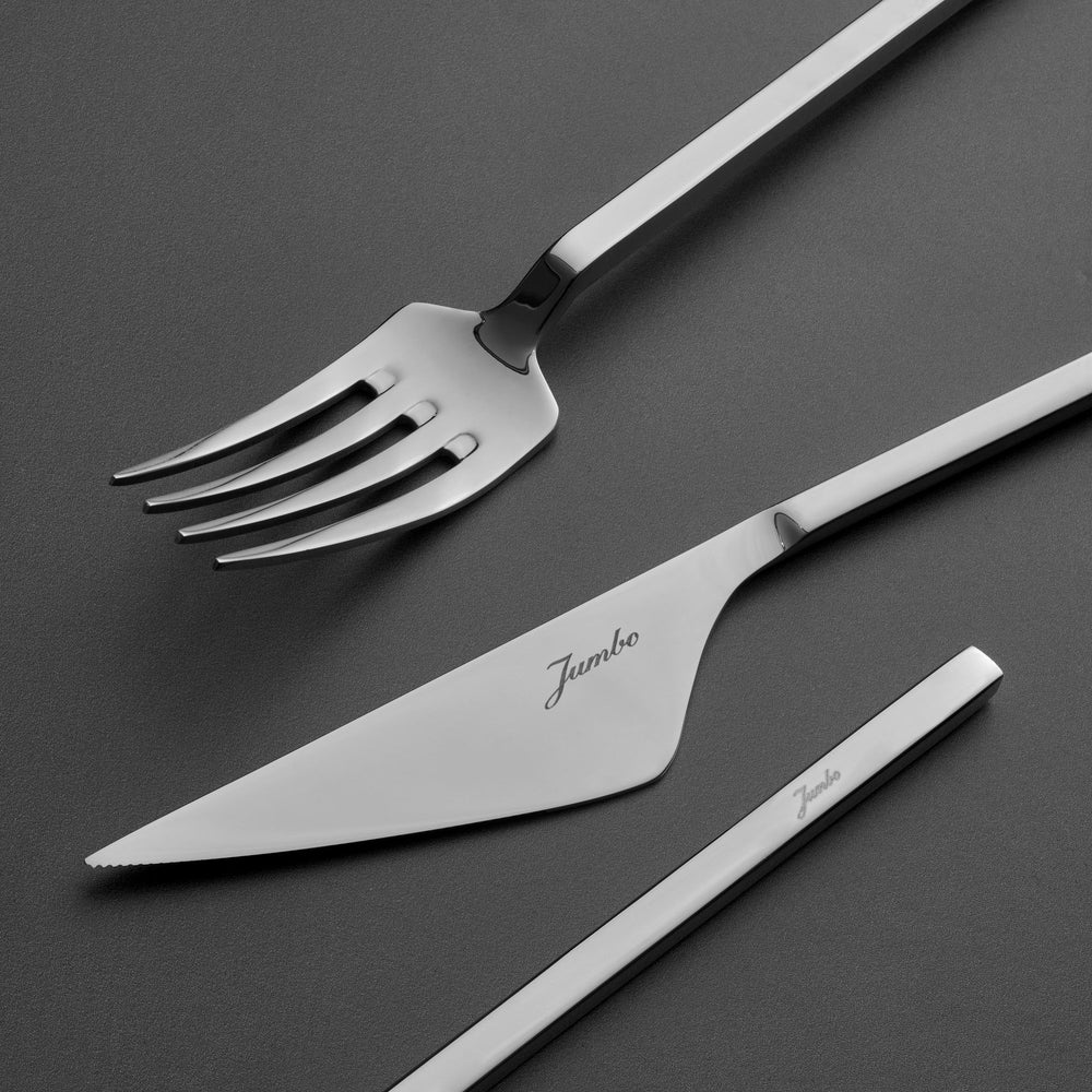 " Jumbo 9100 84-teiliges Besteck-Set für 12 Personen mit Box "