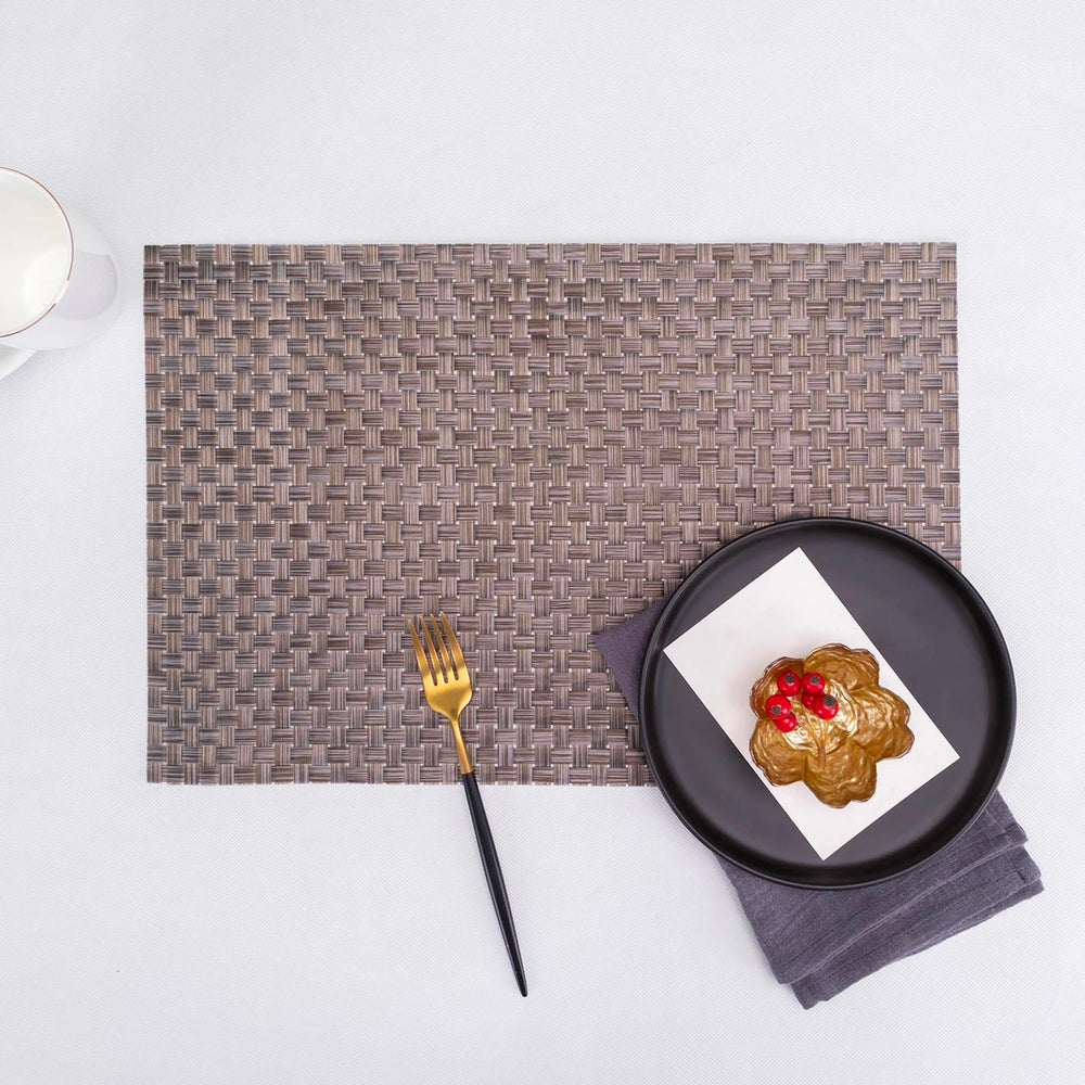 " Karaca Home Baldwin Bronze 2er Set Platzsets "