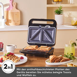 Karaca Tote Sandwich- und Waffelmaschine