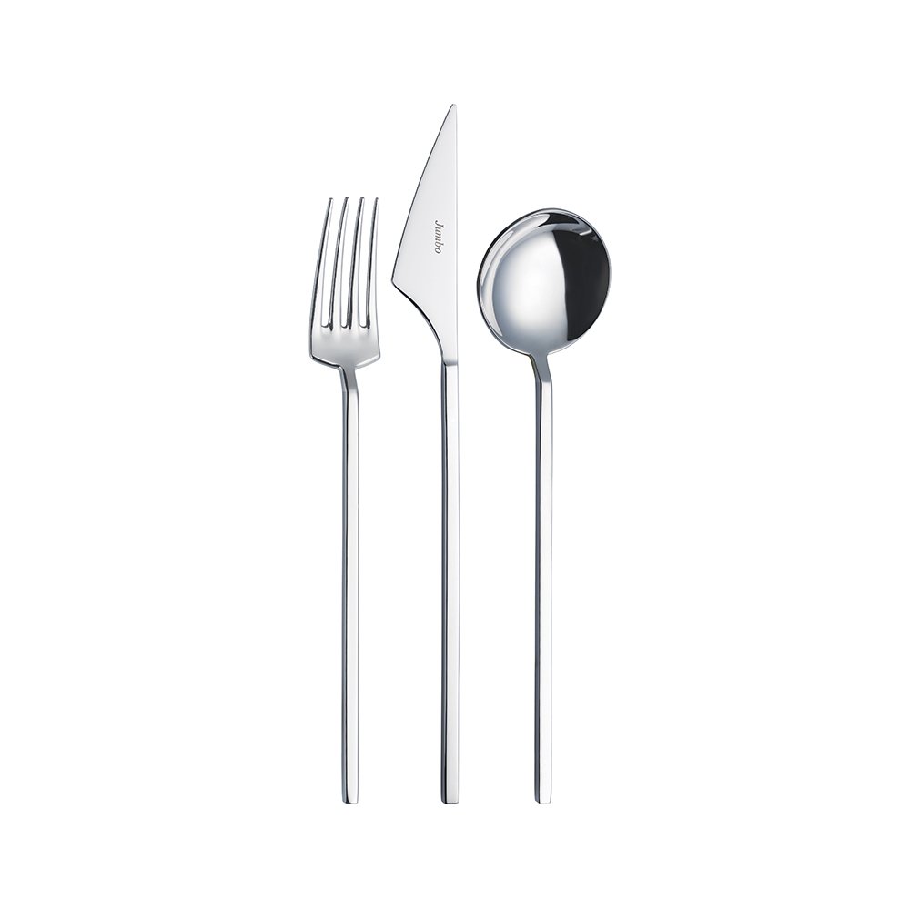 " Jumbo 9100 84-teiliges Besteck-Set für 12 Personen mit Box "