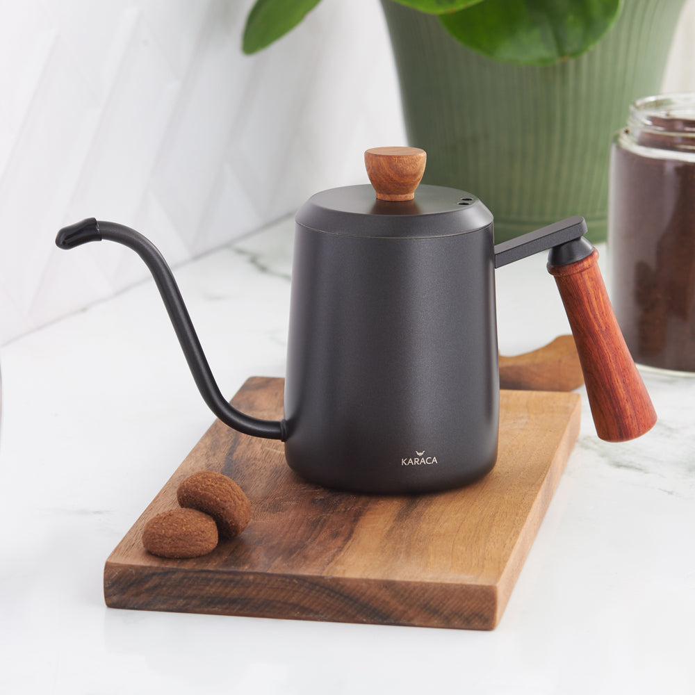 " Karaca Kaffee Wasserkocher Schwarz 600 ml "