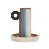 " Karaca Home Simple Kerzenständer, 9,6 cm, Blau "