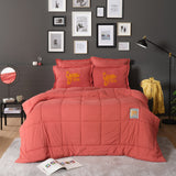 " Karaca Home Motto Cotton Comfort Einzelbett Coral "