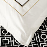 " Karaca Home Minerva Schwarzes Doppelbett Besticktes Duvet-Set "