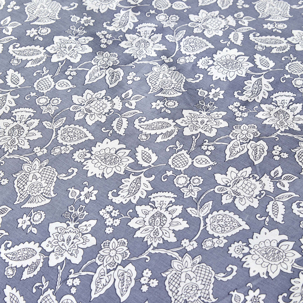 " Karaca Home Celerina Blau 100% Baumwolle Einzel Bettbezug Set "