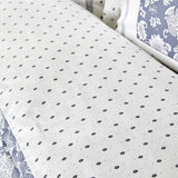 " Karaca Home Celerina Blau 100% Baumwolle Einzel Bettbezug Set "