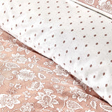 " Karaca Home Celerina Rosa 100% Baumwolle Einzel Bettbezug Set "