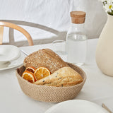 Karaca Home Alba Jute Dekoteller Rund 28 cm