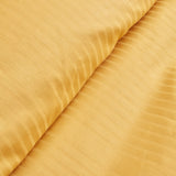 " Karaca Home Uniq 100% Baumwolle Satin Einzel Bettbezug Set, Senf "