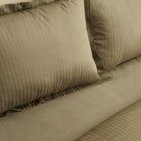 " Karaca Home Uniq 100% Baumwolle Satin Einzel Bettbezug Set, Khaki "