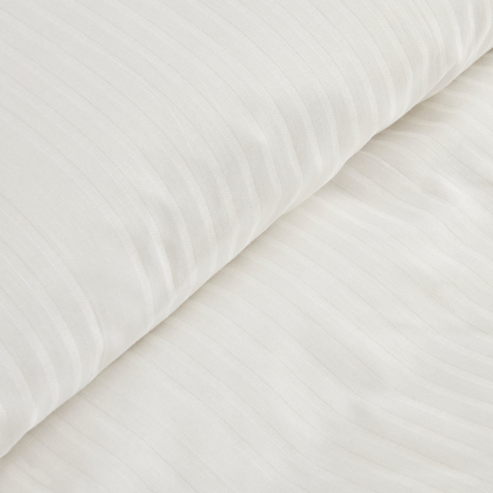 " Karaca Home Uniq 100% Baumwolle Satin Einzel Bettbezug Set, Weiß "