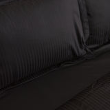 " Karaca Home Uniq 100% Baumwolle Sateen Doppel Bettbezug Set Schwarz "